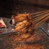 Chicken Rib Skewers (4)  烤鸡排串 (4)